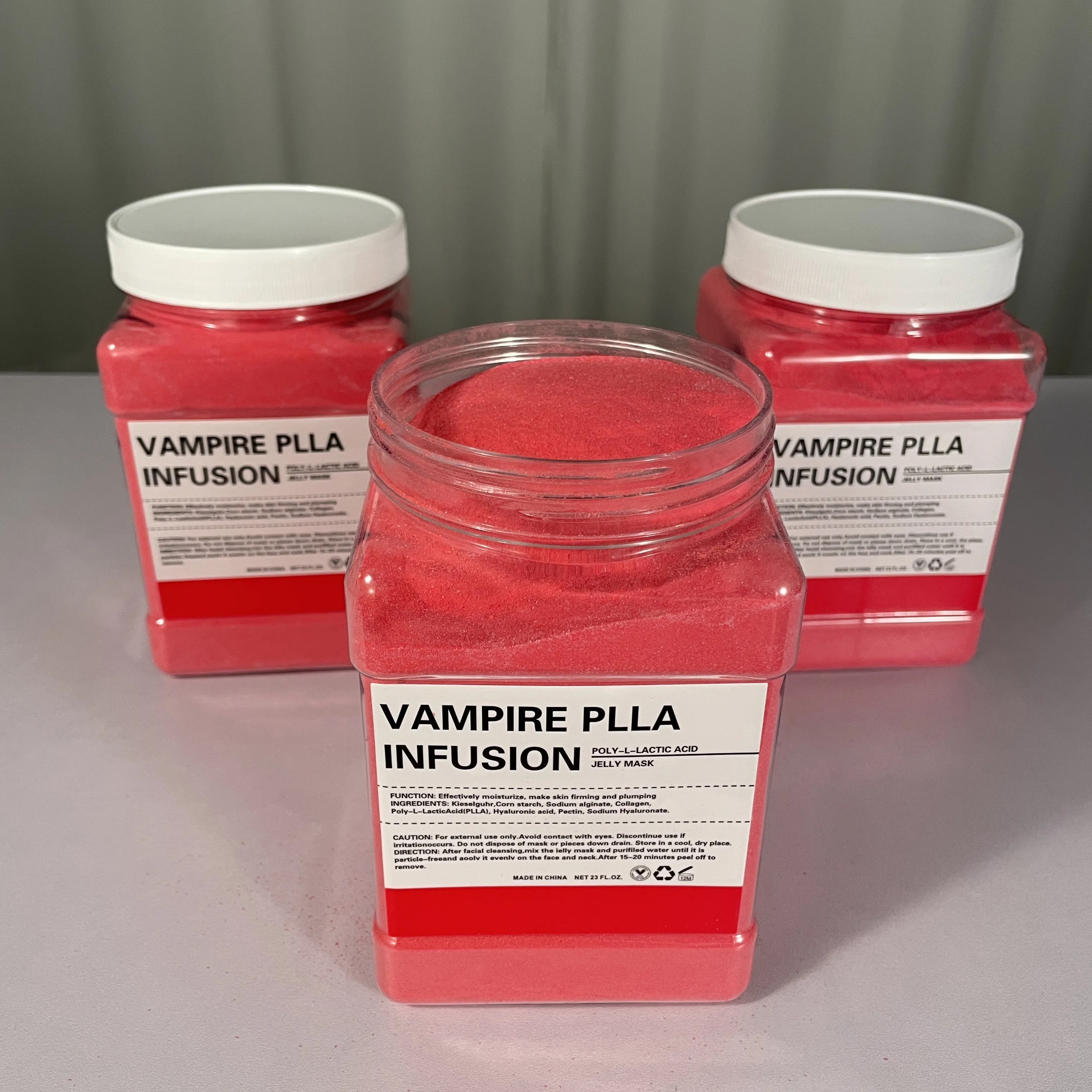 2022 New Arrival Vampire private label Jelly Mask organic brighten cleansing peel off powder Vampire Jelly Mask