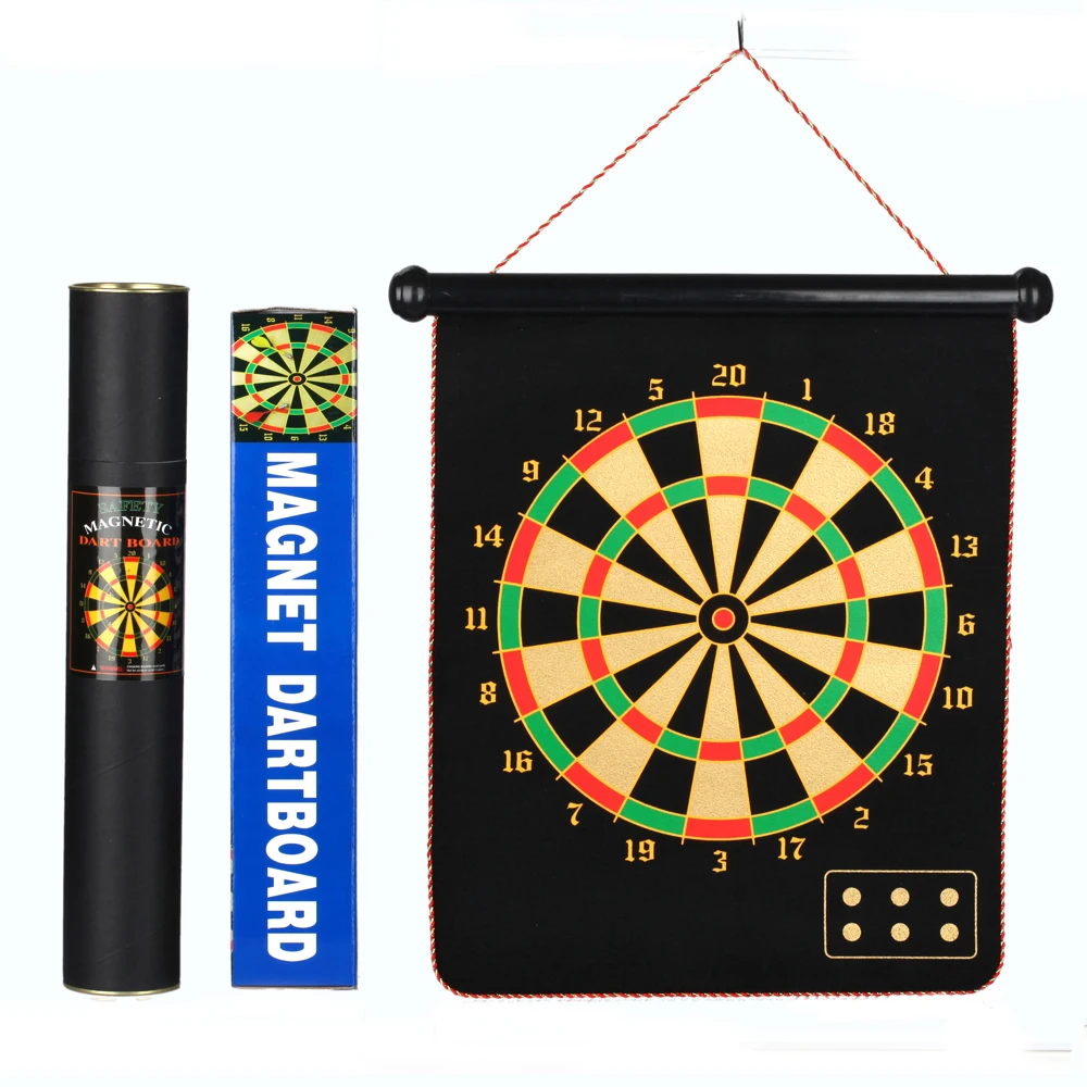 Entertainment Dual Side Used Dartboard With Magnetic Dart On Sale