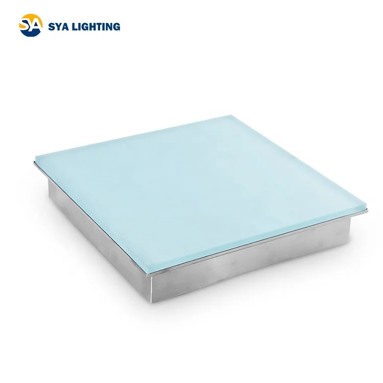 SYA-308S Outdoor IP67 3W DC24V warm white Square Brick Lights led tile paver light