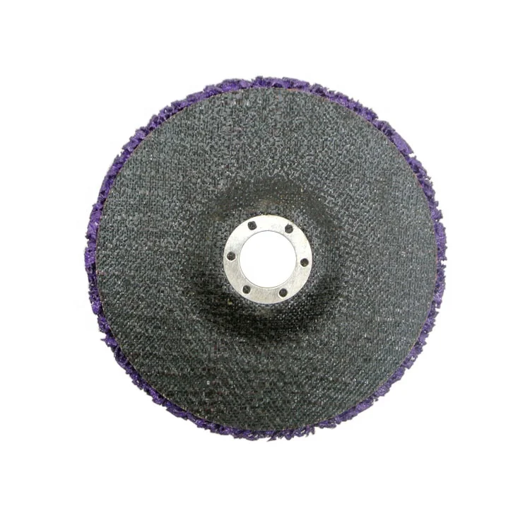 SATC Cleaning battery Diameter 4-1/2' CBS Clean/Strip Disc for Angle Grinders, Purple, 115mm