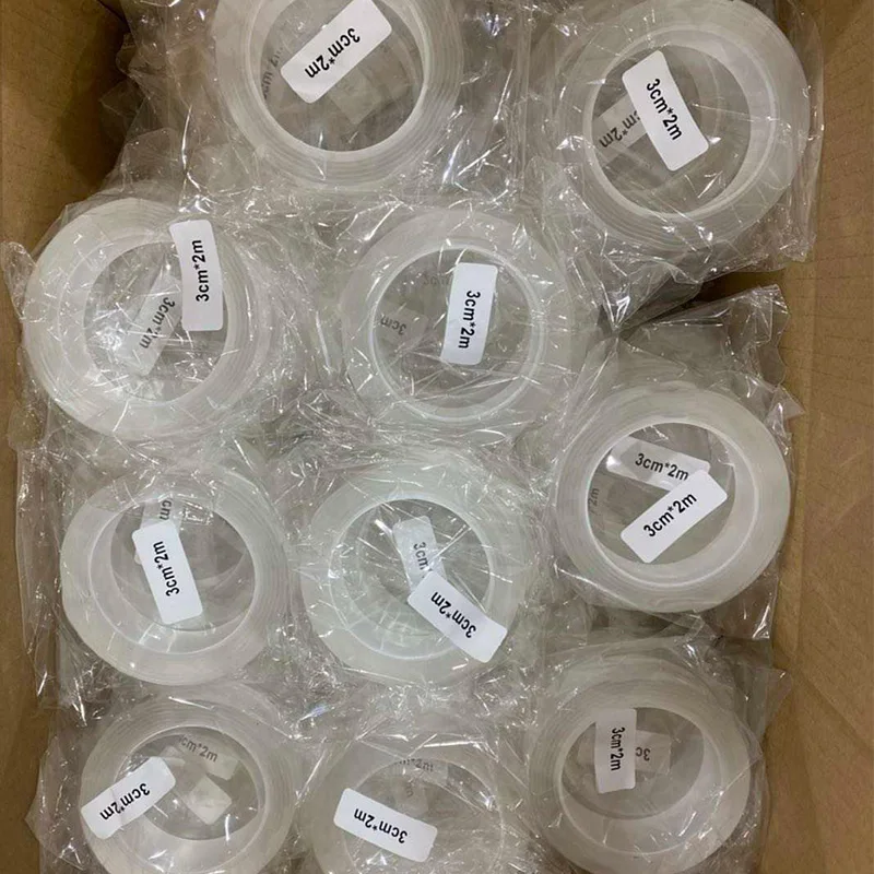 Factory Price Tranperent Double Sided Tape Double Sided Tape Heavy Duty, Extra Large Nano Double Sided Adhesive Tape