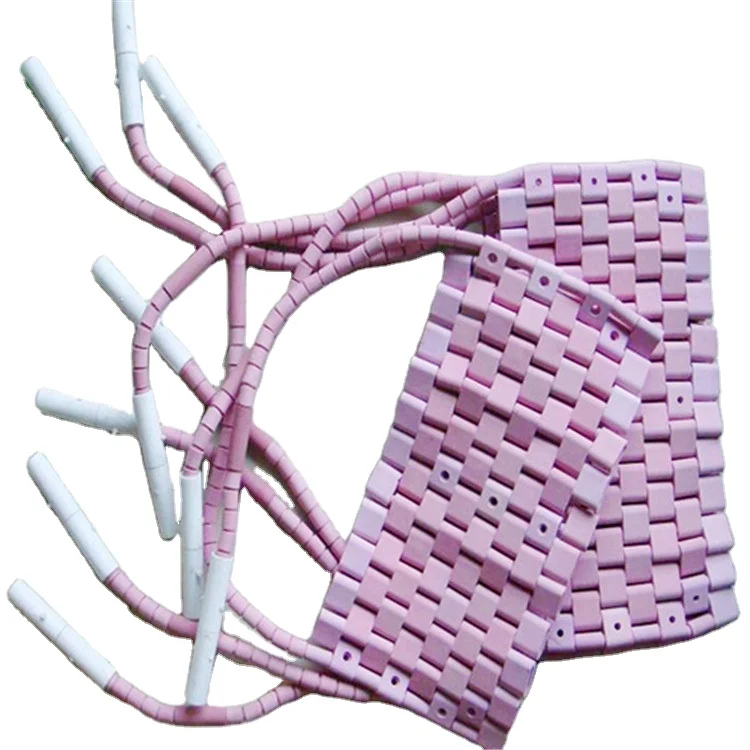 Tracked welding preheating heater ceramic heater plate flexible ceramic pad