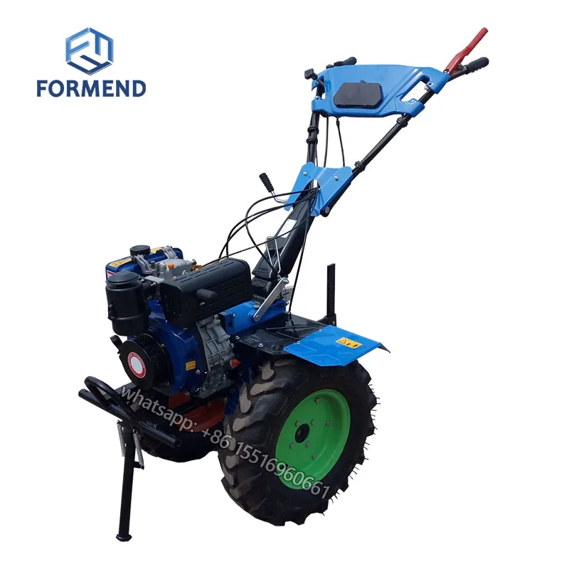 agriculture equipment and tools 186f diesel mini tiller dry land using powerful motocultores