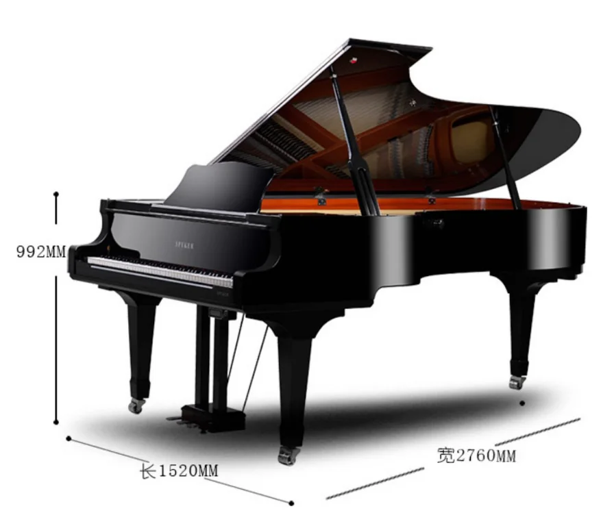 Factory Hot Sale Super Big Grand Acoustic Piano 88 Keys For Business Proformance High End Mechanical Piano