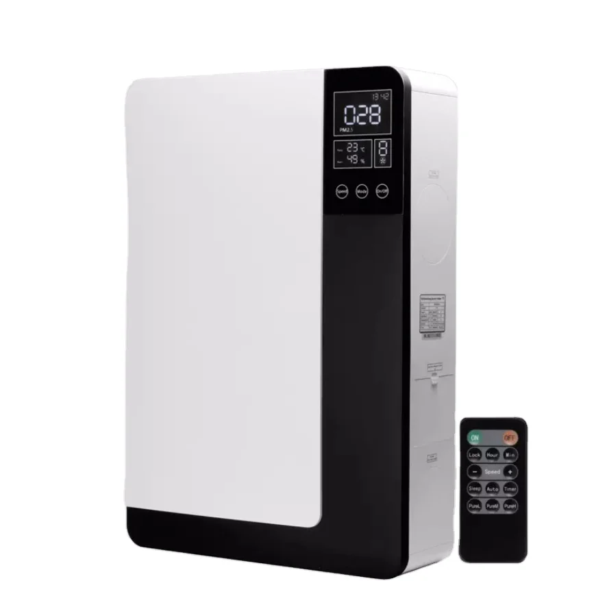 Holtop single room heat recovery ventilation HEPA filter CO2 sensor WIFI control  mvhr heat recovery ventilation