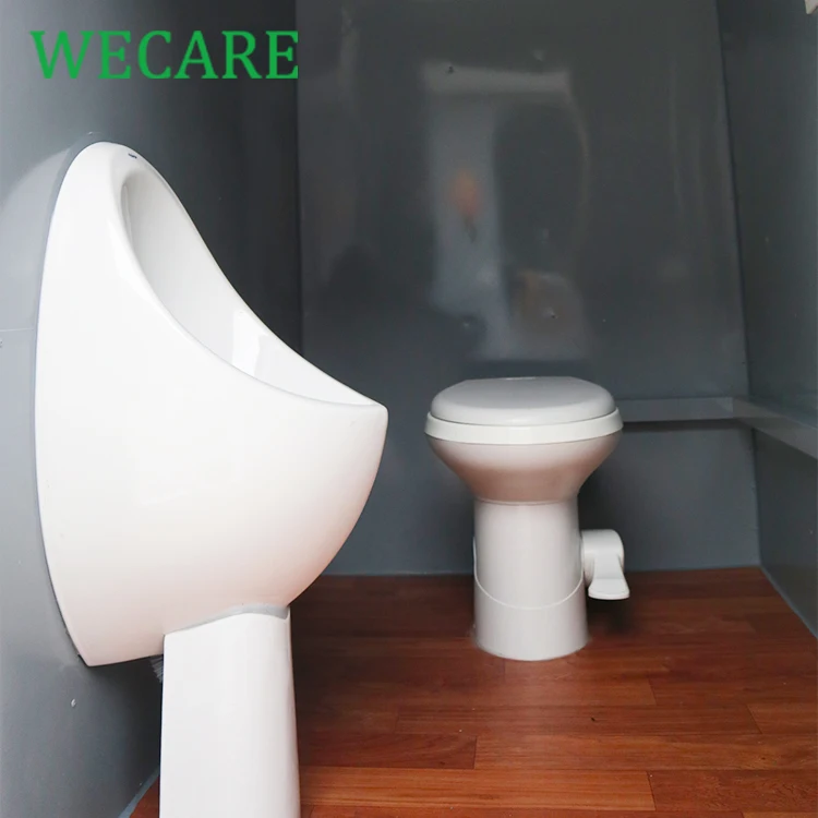 WECARE luxury portable restroom mobile porta potty outdoor toilet trailer and shower