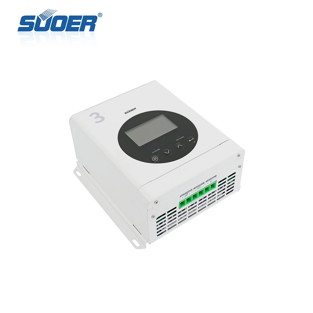 Suoer 30A 12V 24V 48 Volt mppt solar charger charge controller