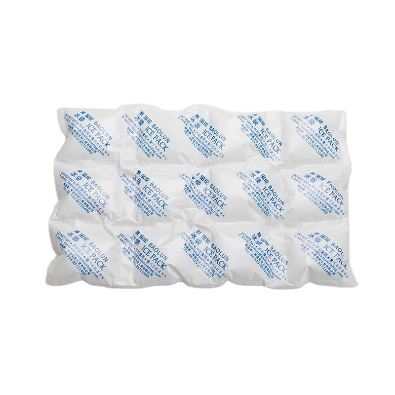 420ml Food Grade Water Absorption Ice Pack Ice Sheet For Transportation