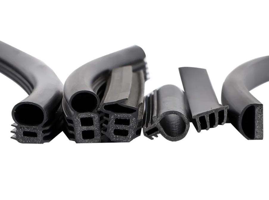 PVC Rubber Composite Fire Seal metal door used fire resistance rubber gasket