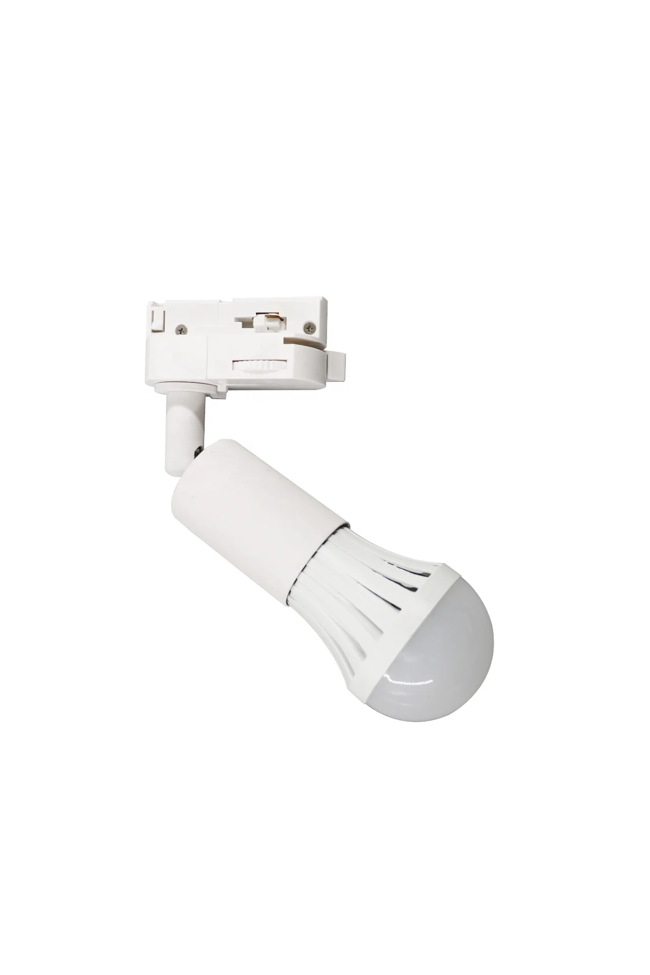 Регулируемый патрон лампы E27, меняющий цвет, линия света, светодиодный прожектор, рельсовый светильник, корпус