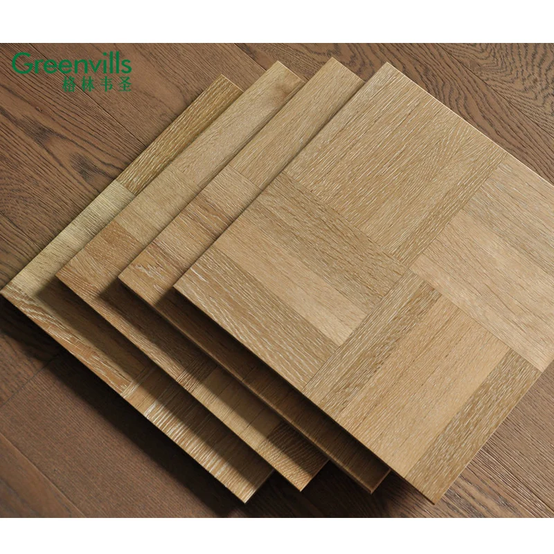 320X320X15(3)mm versailles parquet flooring panel art parquet wood flooring artistic wood parket floor hot sale in Dubai market