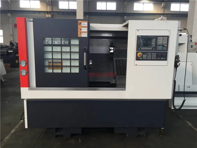 Bar feeder for cnc torna lathe TCK6340S 5 axis cnc turning machine