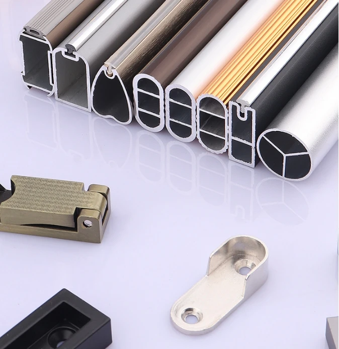 Light Weight Thickened Holder Wardrobe hanging Clothes Tube Support rail Closet Rod Pole End Bracket