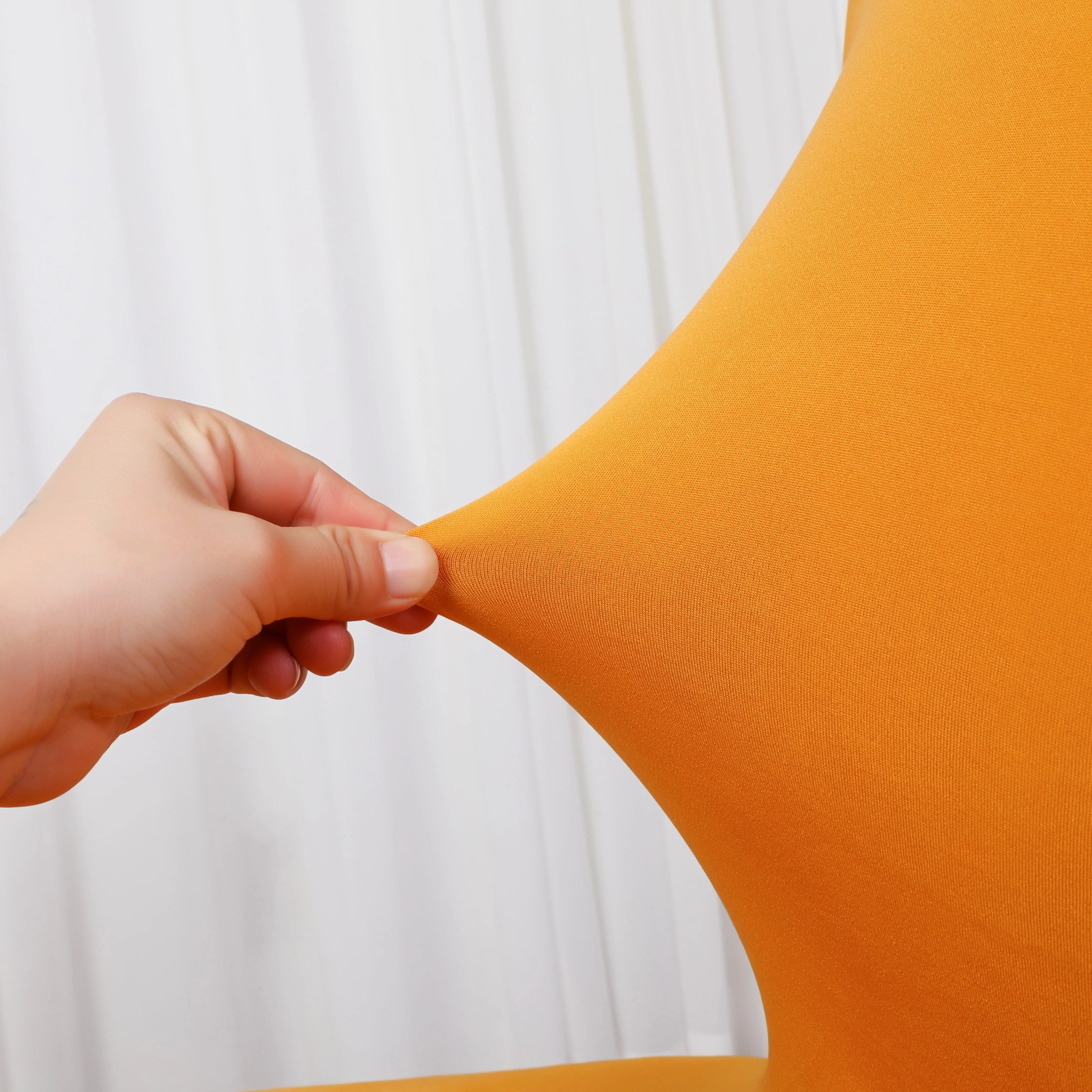 Four Seasons General Hotel Half Bag Chair Cover Modern Simple Factory Direct Supply Solid Color Elastic Chair Cover