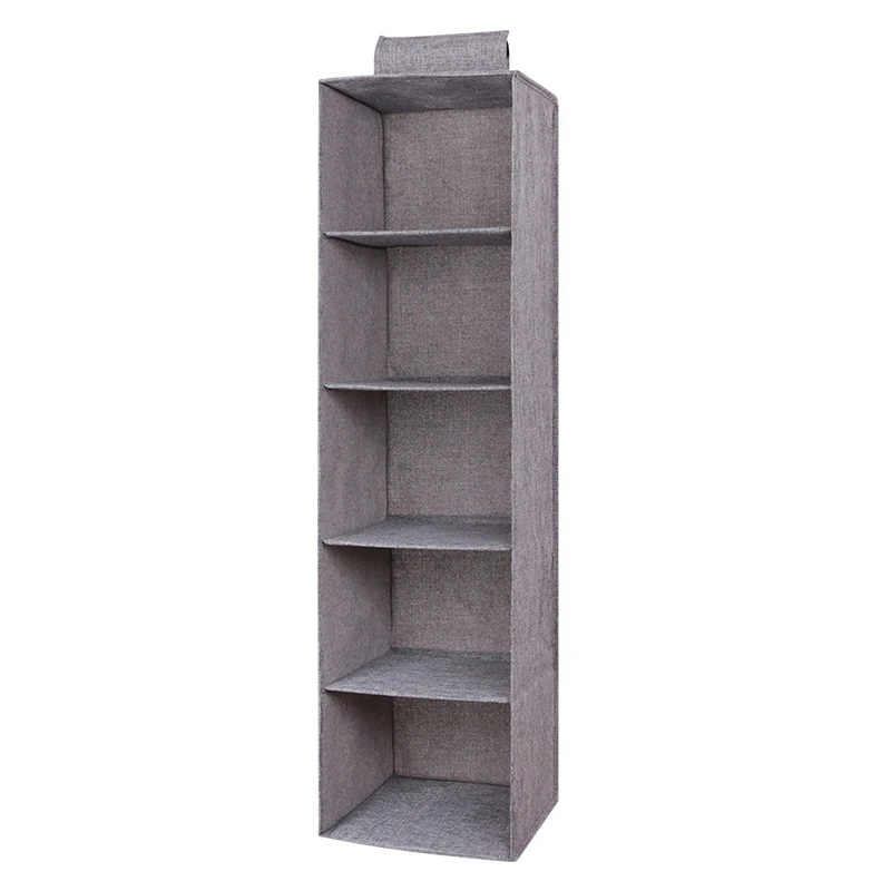Custom Logo Hanging Storage Cabinets Shelves Toys Clothes Organizer Foldable For Closet