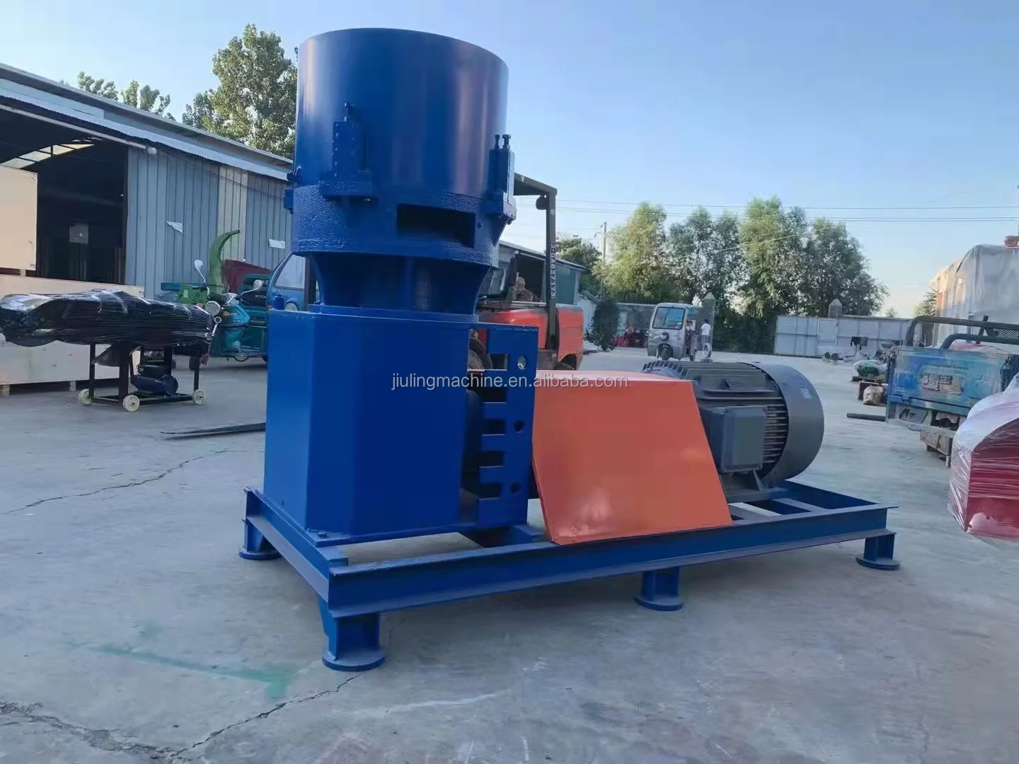 2t/h Organic Manure Fertilizer Manufacturing pellet Organic Fertilizer Granules Plant