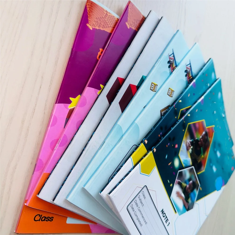 Cheap Primary School Notebooks Single Line Rule Notebook Ghana School Exercise Book 80 Pages