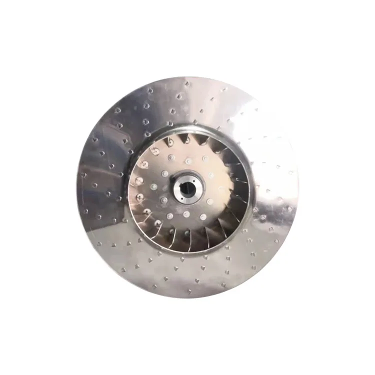 Backward inclined centrifugal aluminum air impeller dust collector oil mist impeller oil mist processor equipment