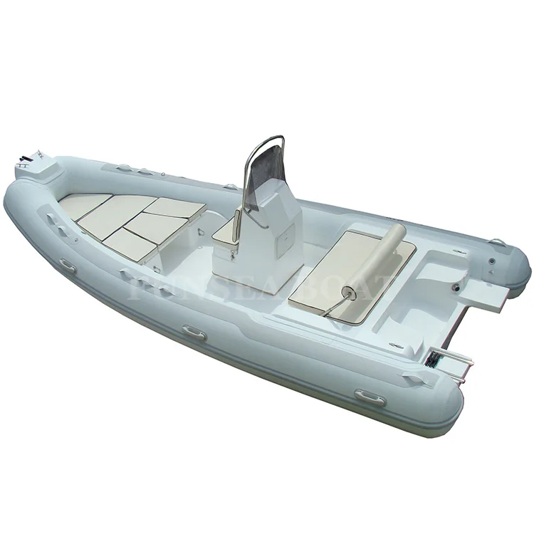 6 person hypalon us coast guard center console freshwater fishing inflatable rib boat 520 for sale