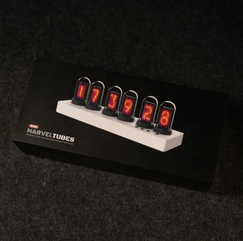 BETTER Modern Nixie Clock Mini Marvel Tubes IPS Digital Clock