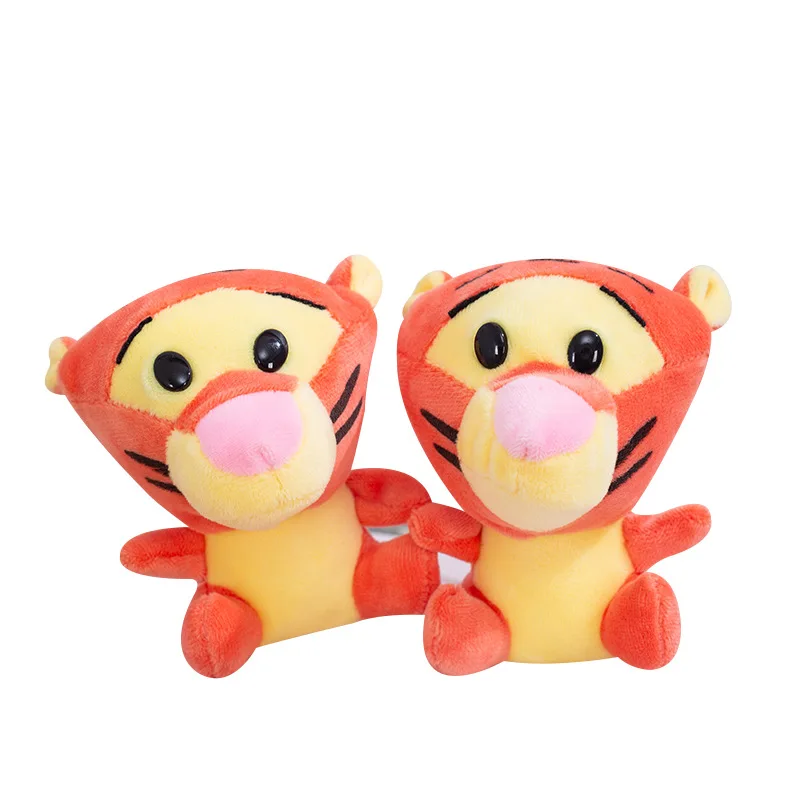 4 inch High Quality Mini Plush Keychains Plush Toy Crane Machine Stuffed Animal Toy Customized Plush Toys Key Chains