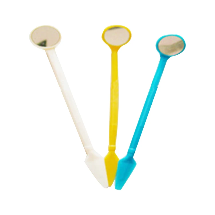 Factory Wholesale Plastic One Time Use Intra Oral Disposable Dental Mouth Mirror