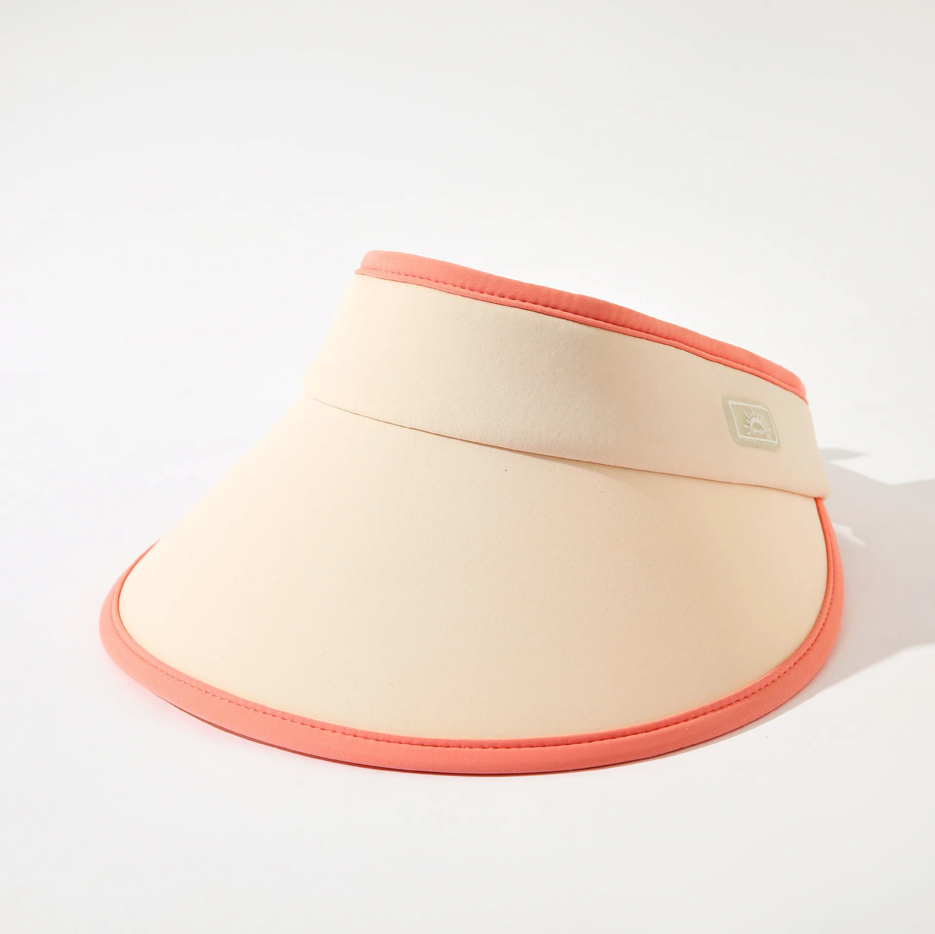 Fashion Sun Hats for Summer Women Cycling Large Brim Visor Covering Full Face Headband Sunhat Empty Top Caps with Sun Protection