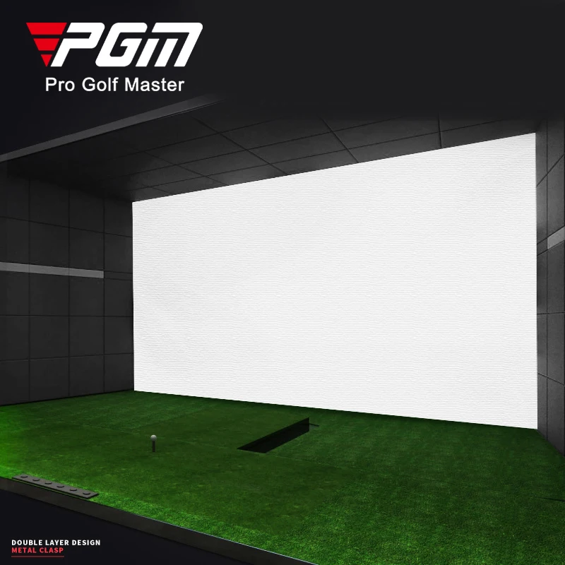 PGM MNQ010 high impact golf simulator impact screen home projector indoor golf impact screen