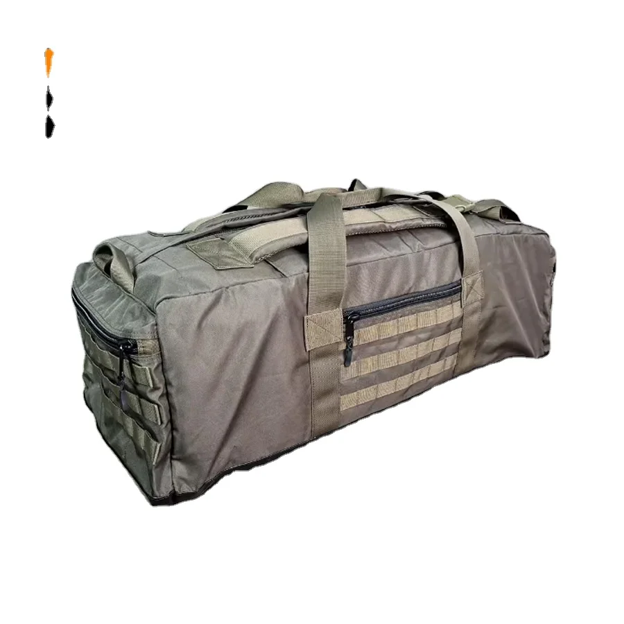 Heavy-Duty Molle System Outdoor Tactical Duffel Bag Large Capacity Personal Defense Equipment with Gun Backpack  Style