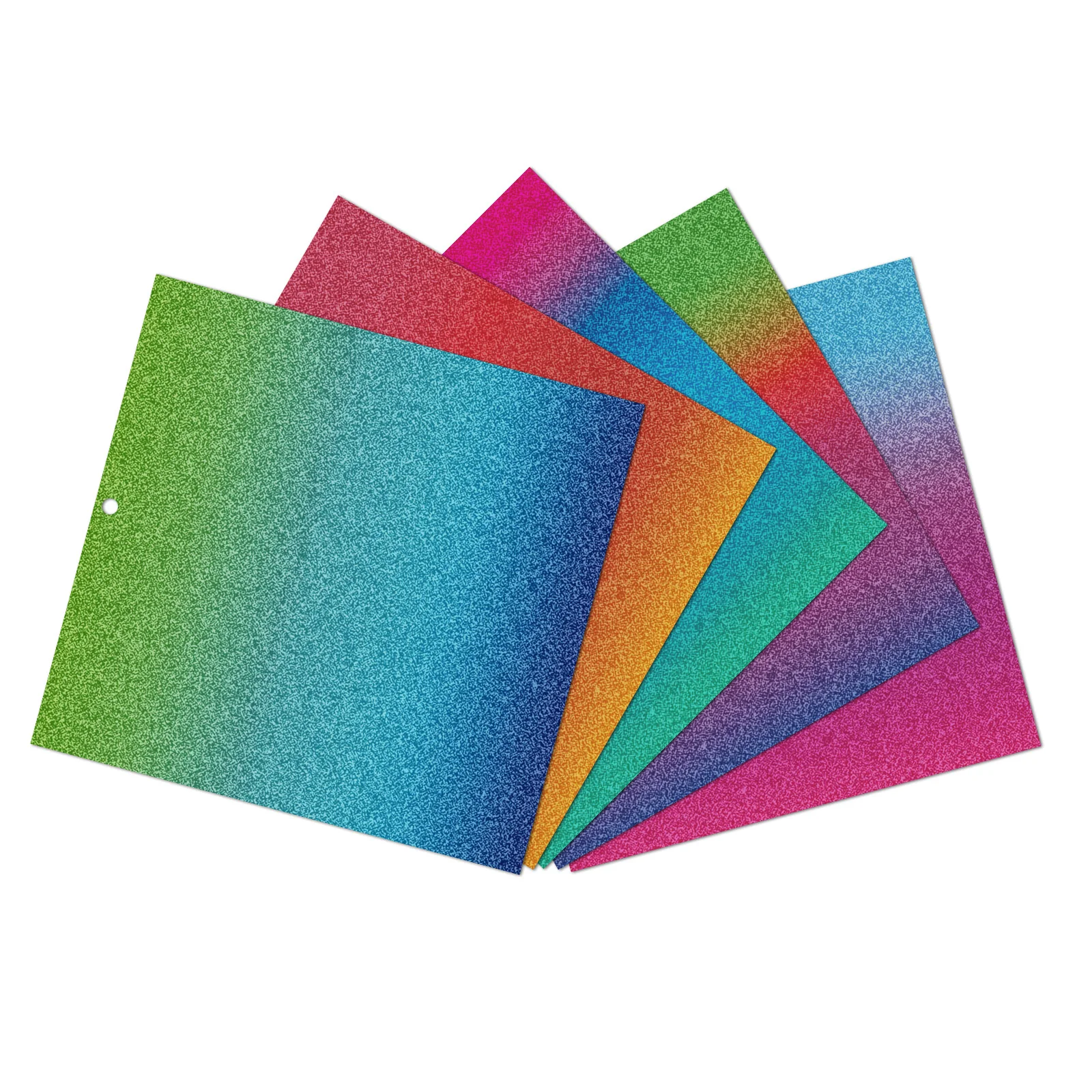 Wholesale 240g 15 Colors colorful Glitter Paper Card Stock for Birthday Wedding