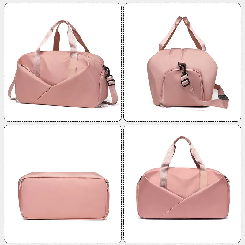 BSCI custom bag design women waterproof sports gym travel duffel bag for ladies designer duffle overnight bags