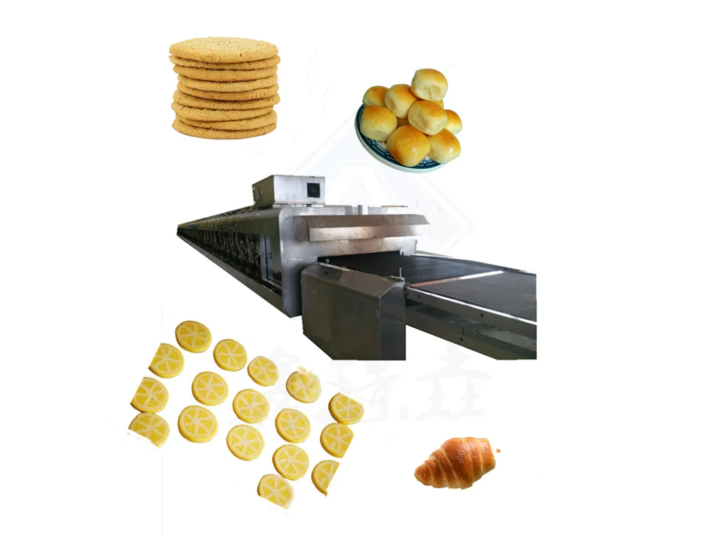 Lavash tunnel oven electric bread baking oven tunnel steam cake conveyor oven from China