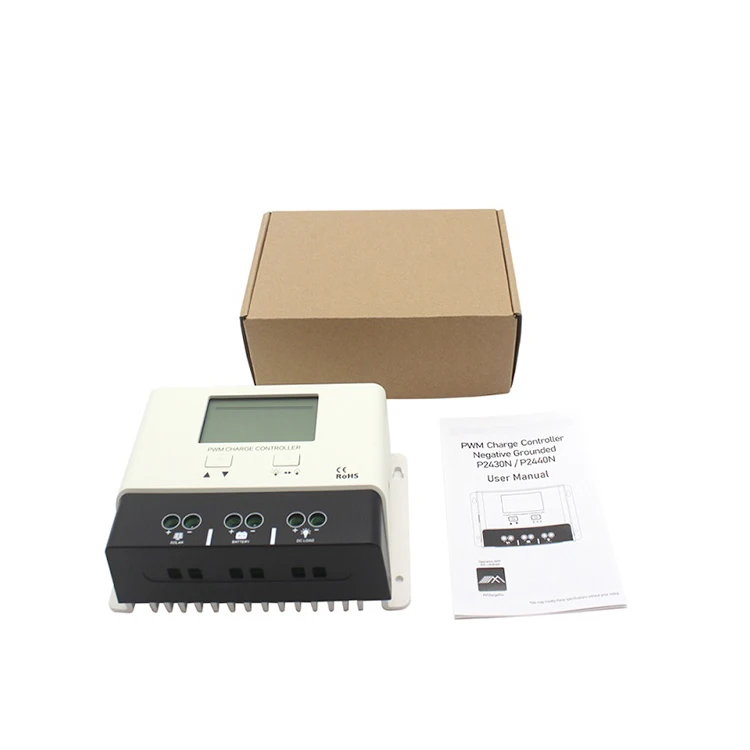 Контроллер солнечного заряда гибридный PWM 12 В 24 36 48 20A 30A 40A 50A 60A 80A 100A Lifepo4 контроллер зарядного устройства
