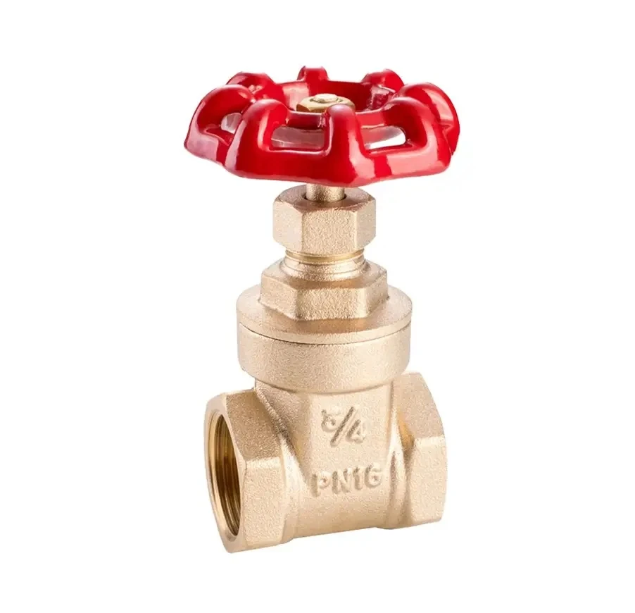 Wholesale lead free brass gate valve Nickel plated DN8 - DN100 use for gas made in Vietnam high quality