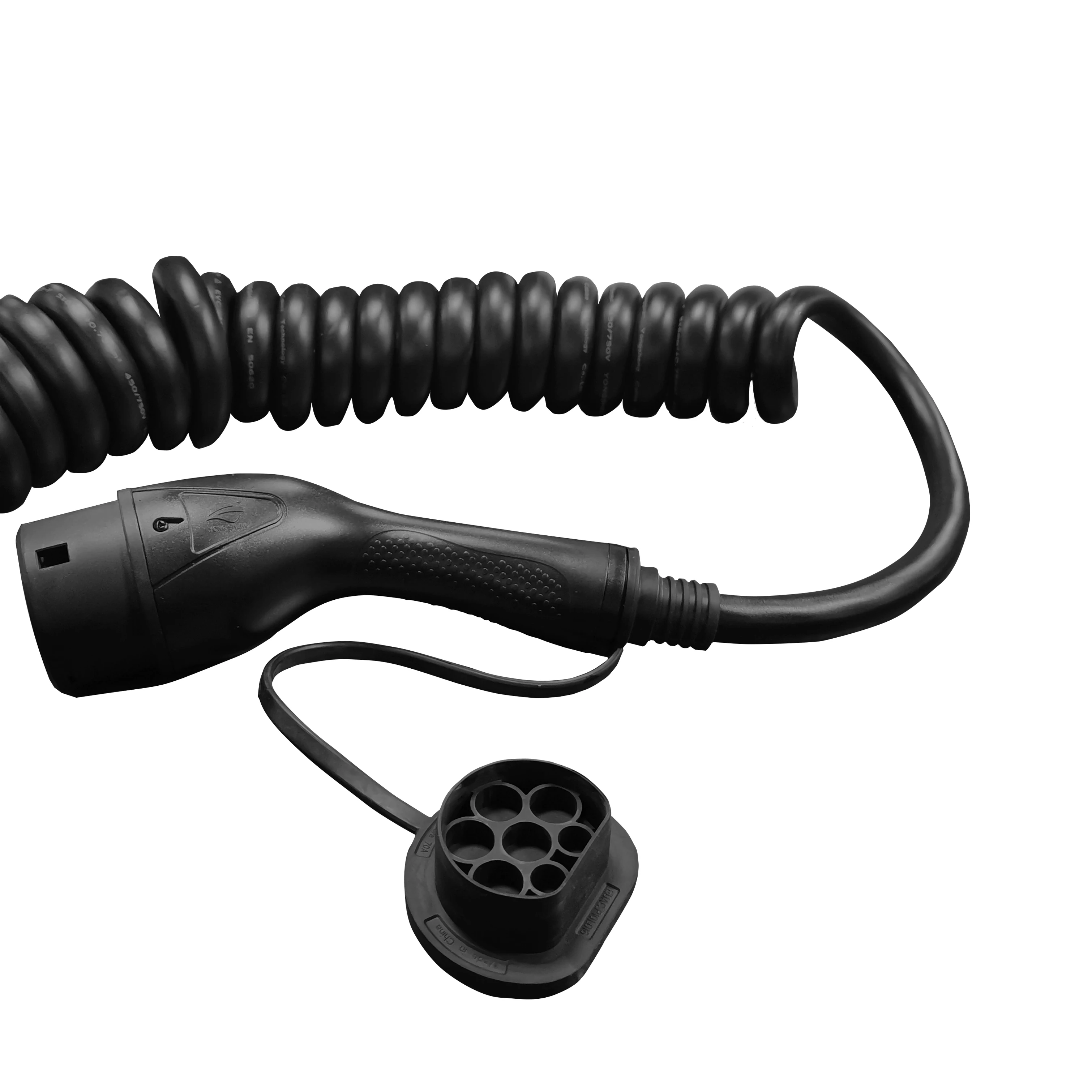 YONGSHENG Hot Selling CE TUV Certificated 22KW 32A 3Phase Type2 to Type2 Portable EV Charger