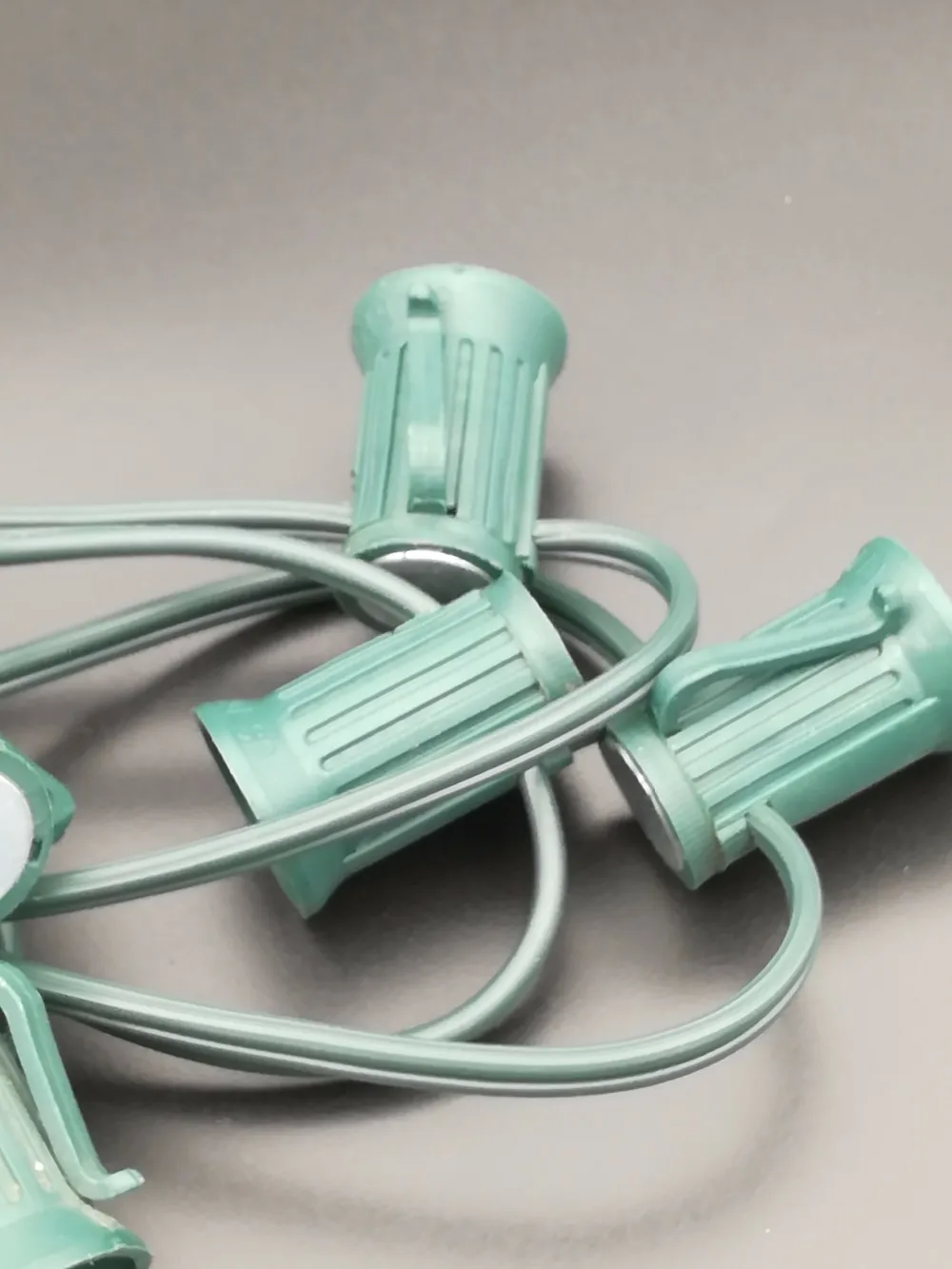 12C9-500G1 500 футов 12 дюймов зеленый SPT-1 18AWG провода C9 Рождественская гирлянда с магнитным основанием светодиодная