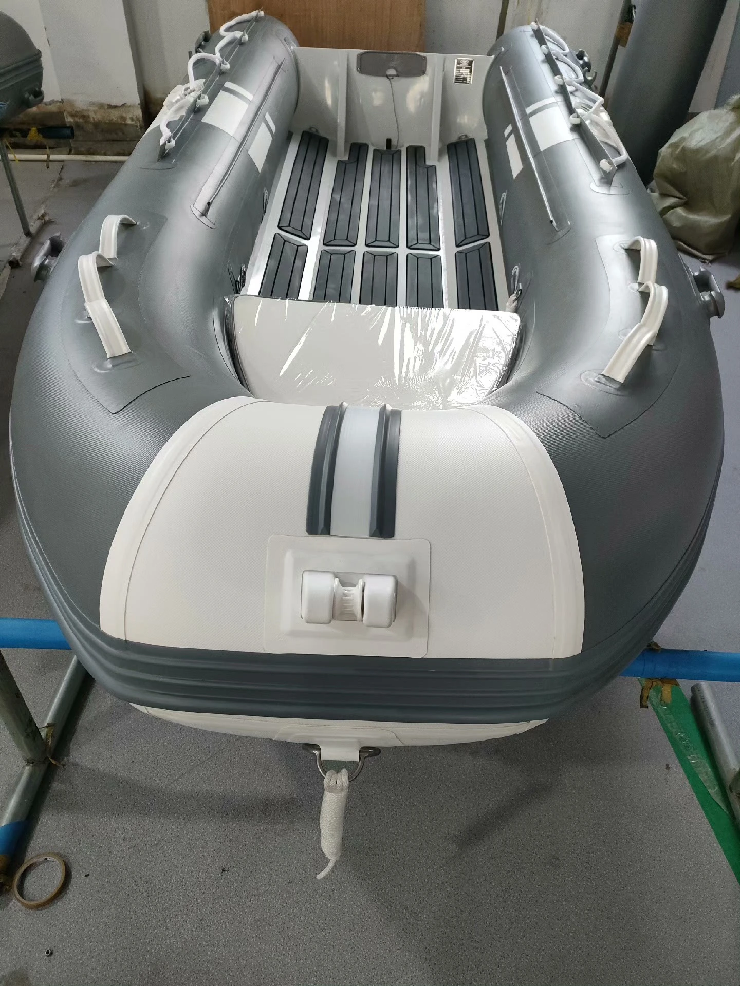 10ft 11ft 12ft Rhib 330 Double Hull Aluminum Rib Boat Hypalon/PVC Inflatable Rowing Boats for sale