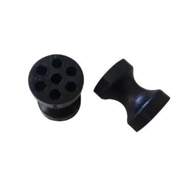 High Grade Plastic Spool Custom Black Wire Spool Plastic Injection Parts