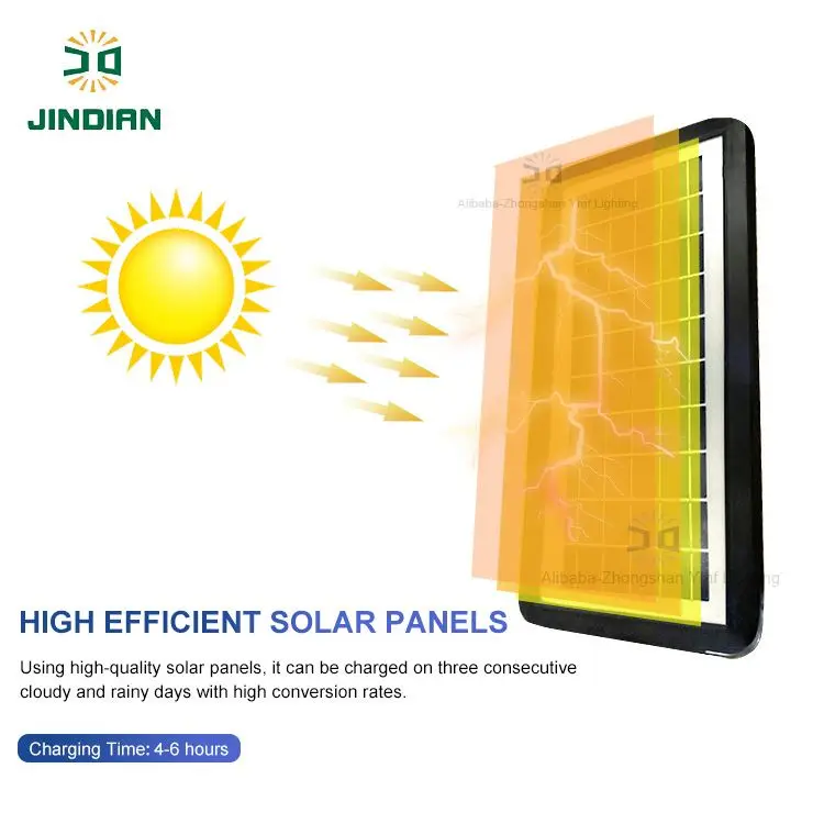 jindian Preferential price led solar street light 500w motion sensor solar hybrid street light
