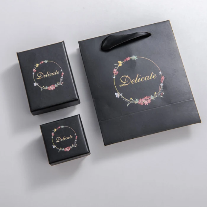 paper cardboard jewelry box storage display cheap price bisheng packaging ring paper box jewelry boxes