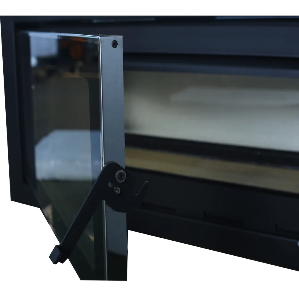 Warmfire Morden Design Double Door Big Glass Wood Fireplace Insert Stove