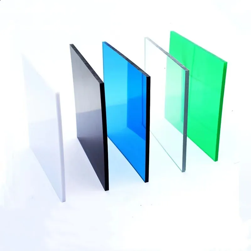 PC Endurance Sheet 5mm Transparent Solid Polycarbonate Sheet Canopy Sunshade Heat Insulation Lighting Sun Panel