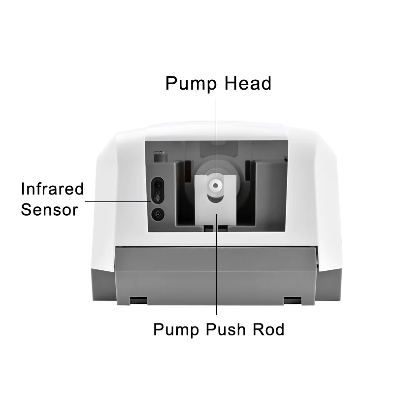 New arrival hotel Replaceable Discharge Head Automatic sensor Soap Dispenser Foam Spray Drops Infrared Induction Soap Dispenser