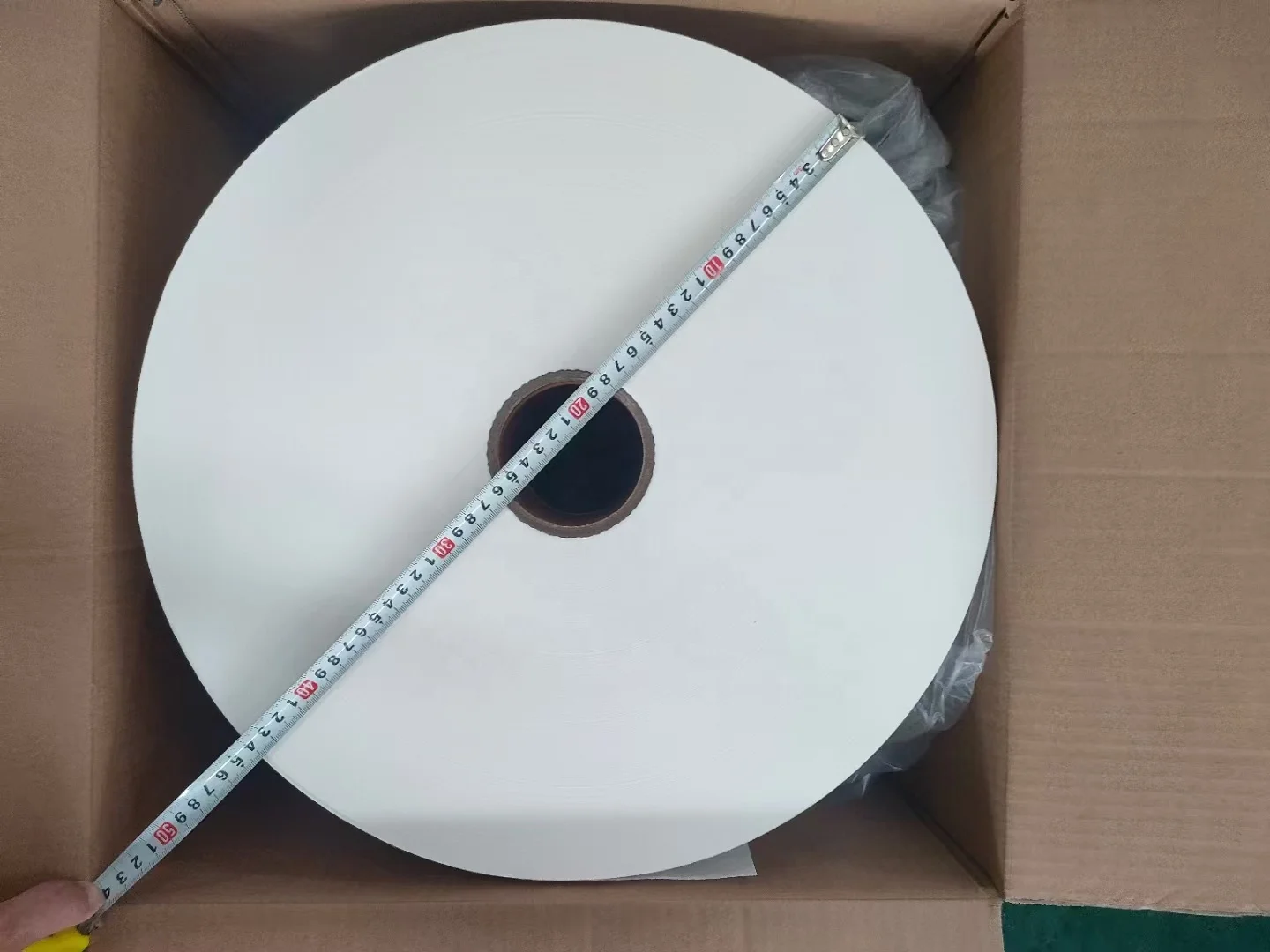 HS Filter Paper Roll 16.5-23gsm 440-500mm Diameter Food Grade Disposable Compostable Tea Coffee Packaging 100% Biodegradable