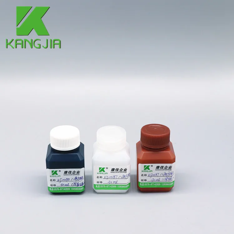 HDPE 30 мл пластиковая квадратная реагентная бутылка 1 унция лабораторная химическая бутылка от производителя