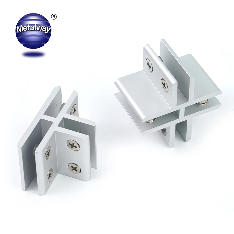 Combination Connecting For 6-12mm Glass Fitting Type Right Angle Fixed Glass Clamp Mirror Clip Shelf Holder Showcase