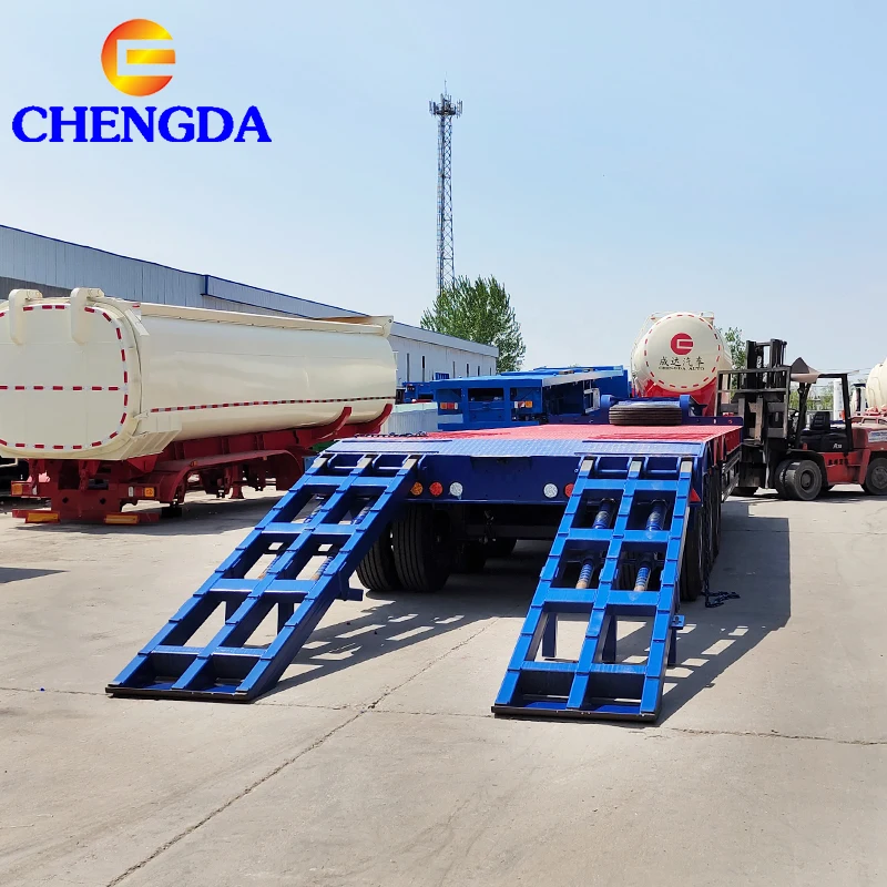 Chengda Group новые 3-осевые шины 1100R20 60 тонн Низкорамные полуприцепы