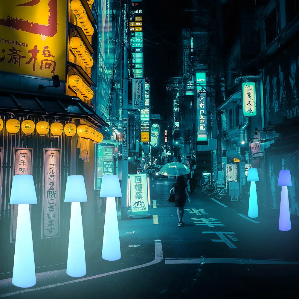 Indoor modern light led colorful Multicolor RGB led lights home bedroom decoration corner lamp smart led Floor lamp