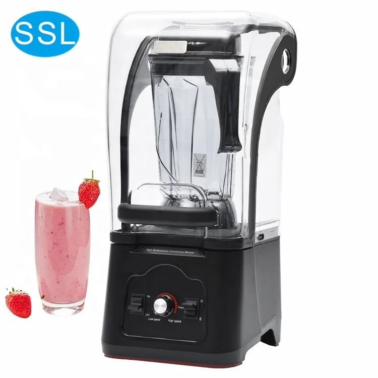 Powerful professional heavy duty silent soundproof blender commercial smoothie blender juicer