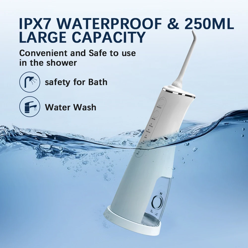 Smart Cordless  Water Flosser Portable Water Oral Care Home Used For Teeth Cleaning Water Jet